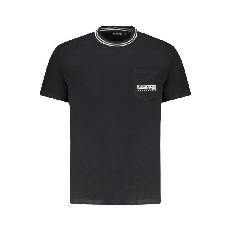 NAPAPIJRI T-SHIRT MANICHE CORTE UOMO NERO NAPAPIJRI T-SHIRT MANICHE CORTE UOMO NERO