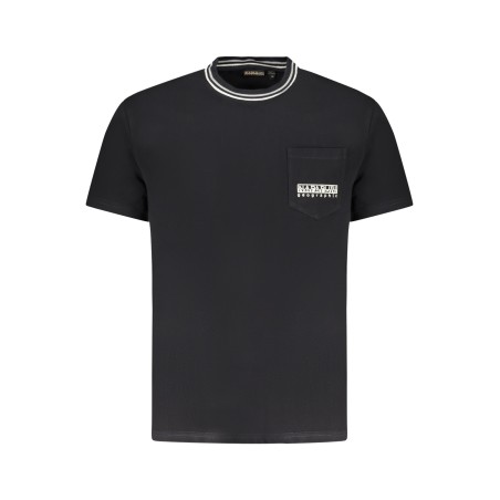 NAPAPIJRI T-SHIRT MANICHE CORTE UOMO NERO