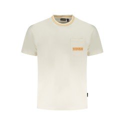 NAPAPIJRI T-SHIRT MANICHE CORTE UOMO BIANCO