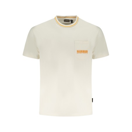 NAPAPIJRI T-SHIRT MANICHE CORTE UOMO BIANCO