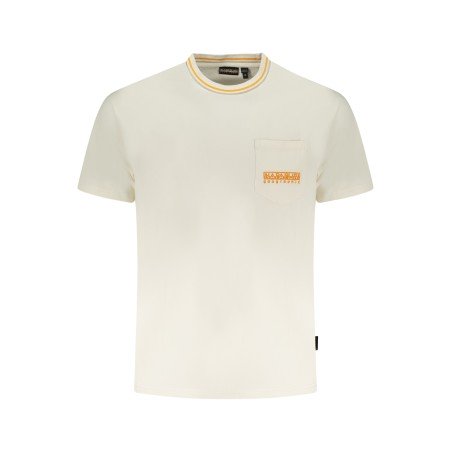 NAPAPIJRI T-SHIRT MANICHE CORTE UOMO BIANCO