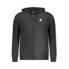 U.S. GRAND POLO FELPA CON ZIP UOMO NERO