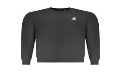 U.S. GRAND POLO FELPA SENZA ZIP UOMO NERO