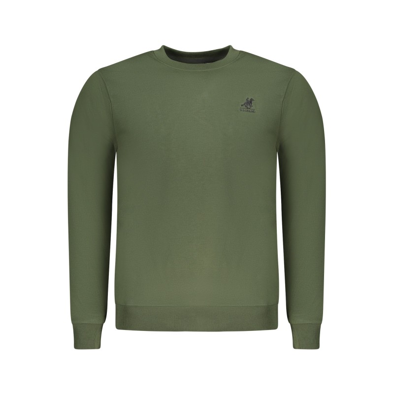 U.S. GRAND POLO FELPA SENZA ZIP UOMO VERDE U.S. GRAND POLO FELPA SENZA ZIP UOMO VERDE