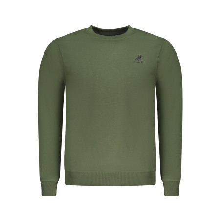 U.S. GRAND POLO FELPA SENZA ZIP UOMO VERDE