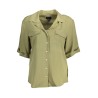 GANT CAMICIA MANICHE CORTE DONNA VERDE