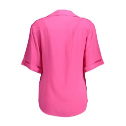 GANT CAMICIA MANICHE CORTE DONNA ROSA