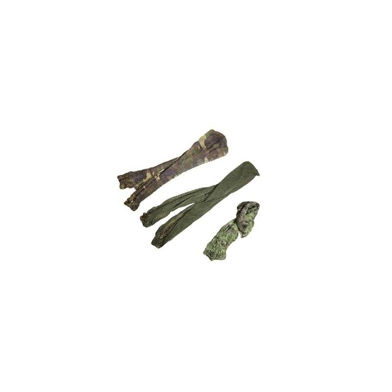 sciarpa a rete militare in cotone con frinze sciarpa a rete militare in cotone con frinze