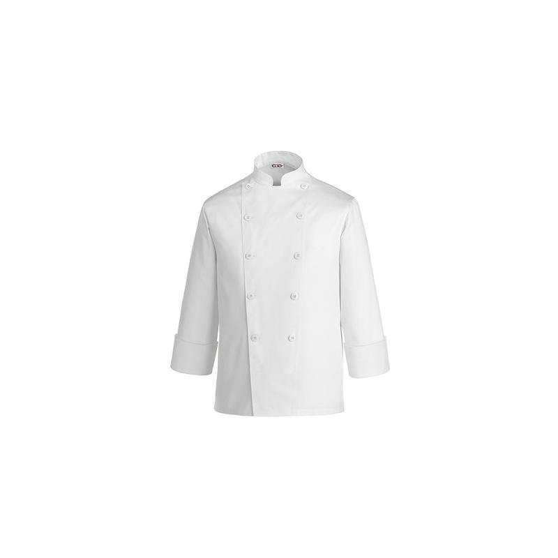 giacca unisex classica ml - 100% cotton - white giacca unisex classica ml - 100% cotton - white