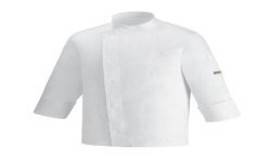 Giacca unisex Poirot - 65% Polyester - 35% Cotton - White