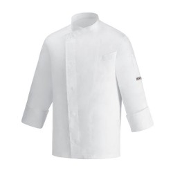 Giacca unisex Poirot - 65% Polyester - 35% Cotton - White