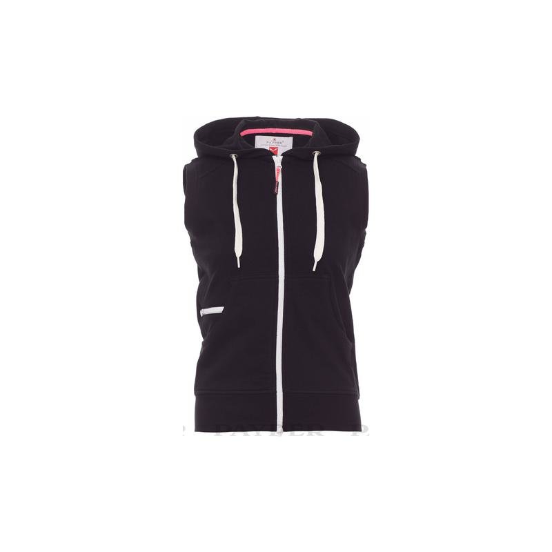 felpa gilet boxer+ lady senza maniche da donna felpa gilet boxer+ lady senza maniche da donna