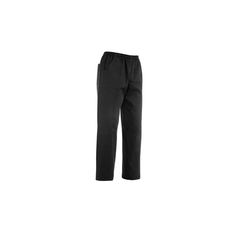 pantalone unisex coulisse pockets - 65% polyester - 35% cotton - black pantalone unisex coulisse pockets - 65% polyester - 35% cotton - black