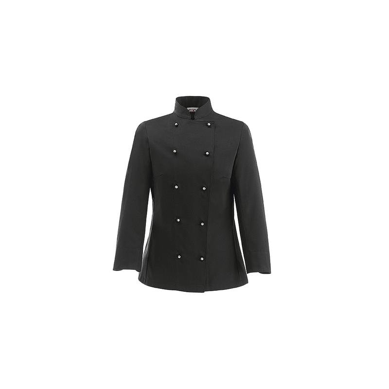 giacca lady - 65% polyester - 35% cotton - black giacca lady - 65% polyester - 35% cotton - black