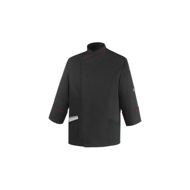 giacca unisex pocket - 65% polyester - 35% cotton - black giacca unisex pocket - 65% polyester - 35% cotton - black
