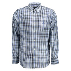 GANT CAMICIA MANICHE LUNGHE UOMO AZZURRO