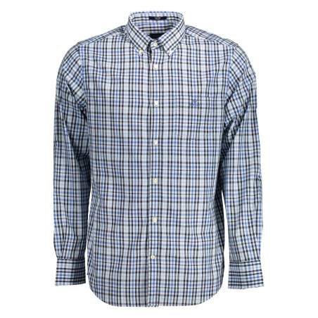 GANT CAMICIA MANICHE LUNGHE UOMO AZZURRO