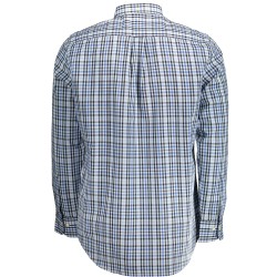 GANT CAMICIA MANICHE LUNGHE UOMO AZZURRO