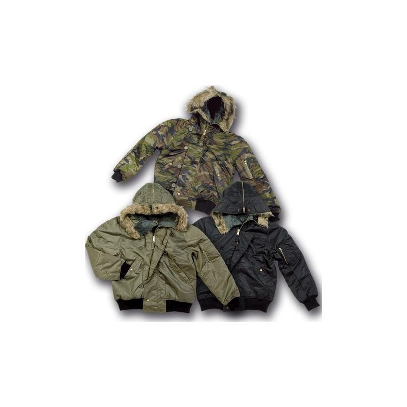 bomber pilota in nylon impermeabile bomber pilota in nylon impermeabile