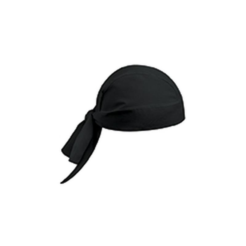 cappello bandana - 65% polyester - 35% cotton - black cappello bandana - 65% polyester - 35% cotton - black