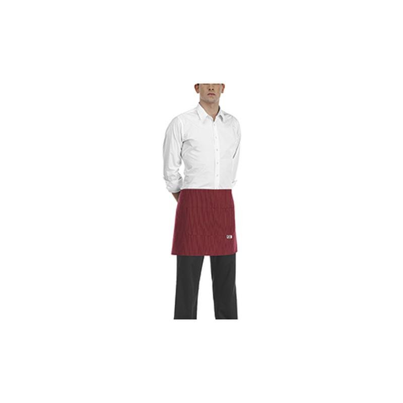 falda barman - 65% polyester - 35% cotton - wine falda barman - 65% polyester - 35% cotton - wine