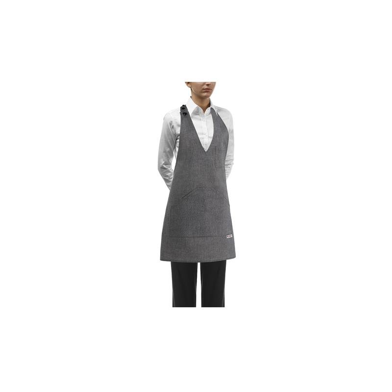 falda pub - 65% polyester - 35% cotton - grey mix falda pub - 65% polyester - 35% cotton - grey mix