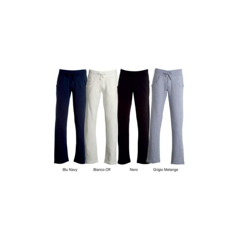 pantalone atletic in felpa con elastico nella caviglia pantalone atletic in felpa con elastico nella caviglia