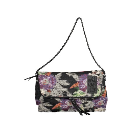 DESIGUAL BORSA DONNA NERO