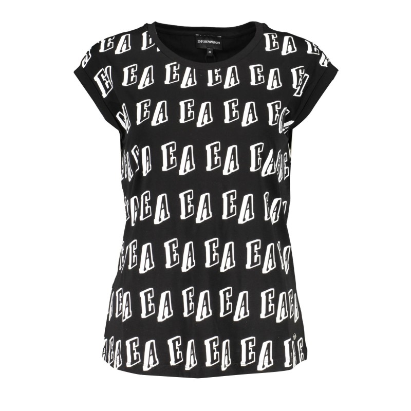 EMPORIO ARMANI T-SHIRT SENZA MANICHE DONNA NERO EMPORIO ARMANI T-SHIRT SENZA MANICHE DONNA NERO