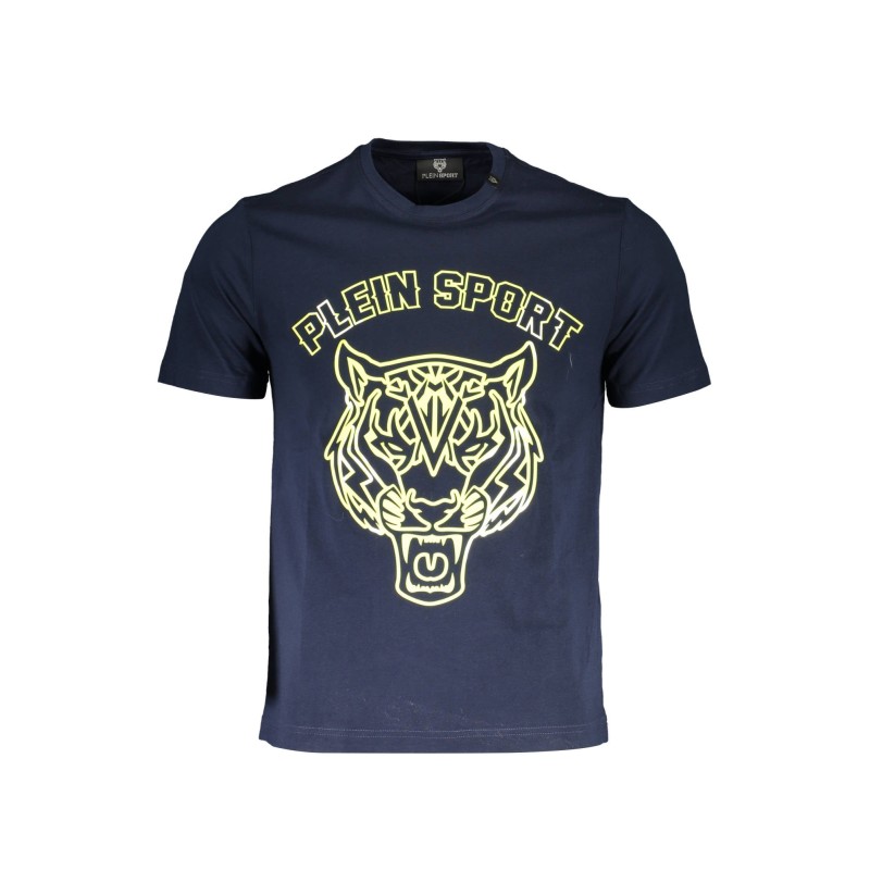 PLEIN SPORT T-SHIRT MANICHE CORTE UOMO BLU PLEIN SPORT T-SHIRT MANICHE CORTE UOMO BLU