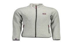 NORWAY 1963 FELPA CON ZIP UOMO GRIGIO