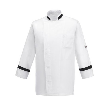 Giacca unisex Square Neck - 65% Polyester - 35% Cotton - White