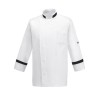 Giacca unisex Square Neck - 65% Polyester - 35% Cotton - White