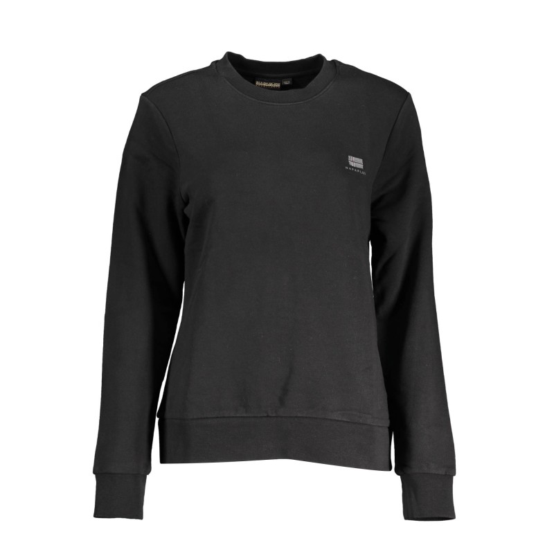 NAPAPIJRI FELPA SENZA ZIP DONNA NERO NAPAPIJRI FELPA SENZA ZIP DONNA NERO
