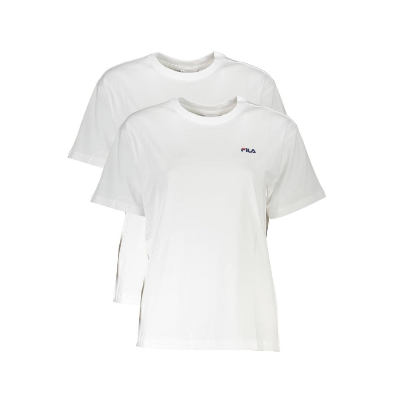 FILA T-SHIRT MANICHE CORTE DONNA BIANCO FILA T-SHIRT MANICHE CORTE DONNA BIANCO