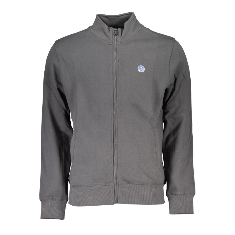 NORTH SAILS FELPA CON ZIP UOMO GRIGIO NORTH SAILS FELPA CON ZIP UOMO GRIGIO