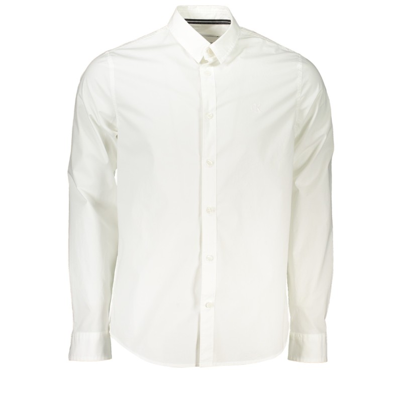 CALVIN KLEIN CAMICIA MANICHE LUNGHE UOMO BIANCO CALVIN KLEIN CAMICIA MANICHE LUNGHE UOMO BIANCO