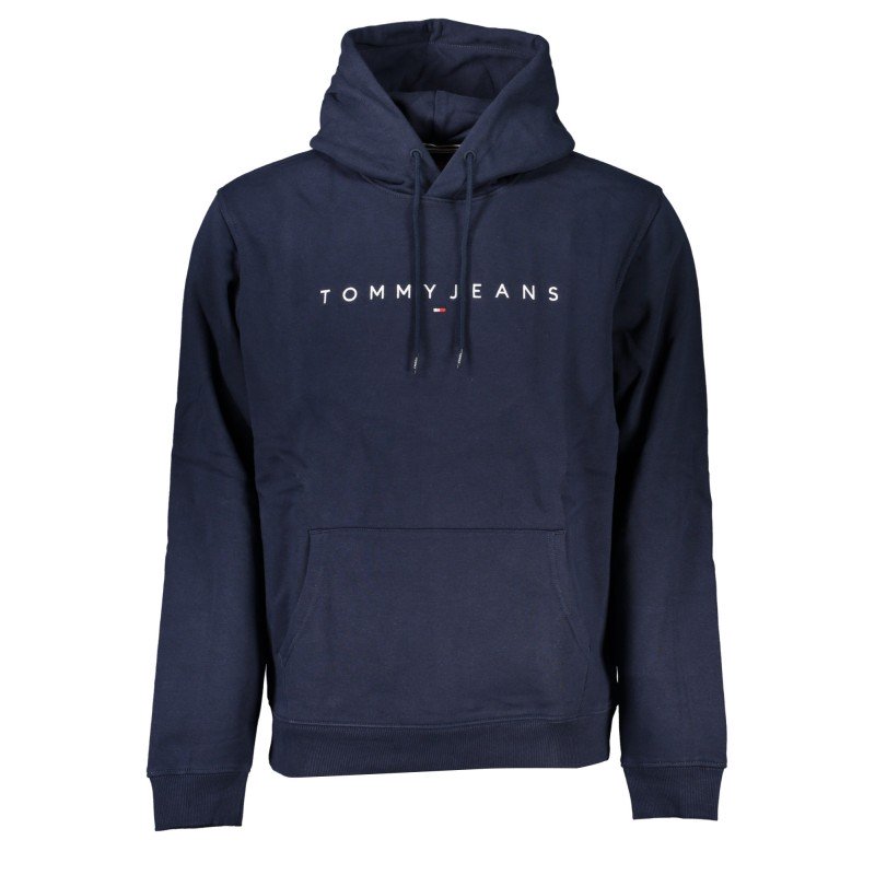 TOMMY HILFIGER FELPA SENZA ZIP UOMO BLU TOMMY HILFIGER FELPA SENZA ZIP UOMO BLU