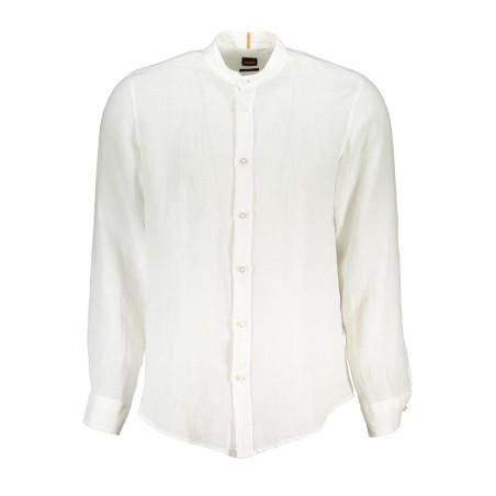 HUGO BOSS CAMICIA MANICHE LUNGHE UOMO BIANCO