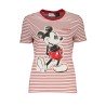 DESIGUAL T-SHIRT MANICHE CORTE DONNA ROSSO