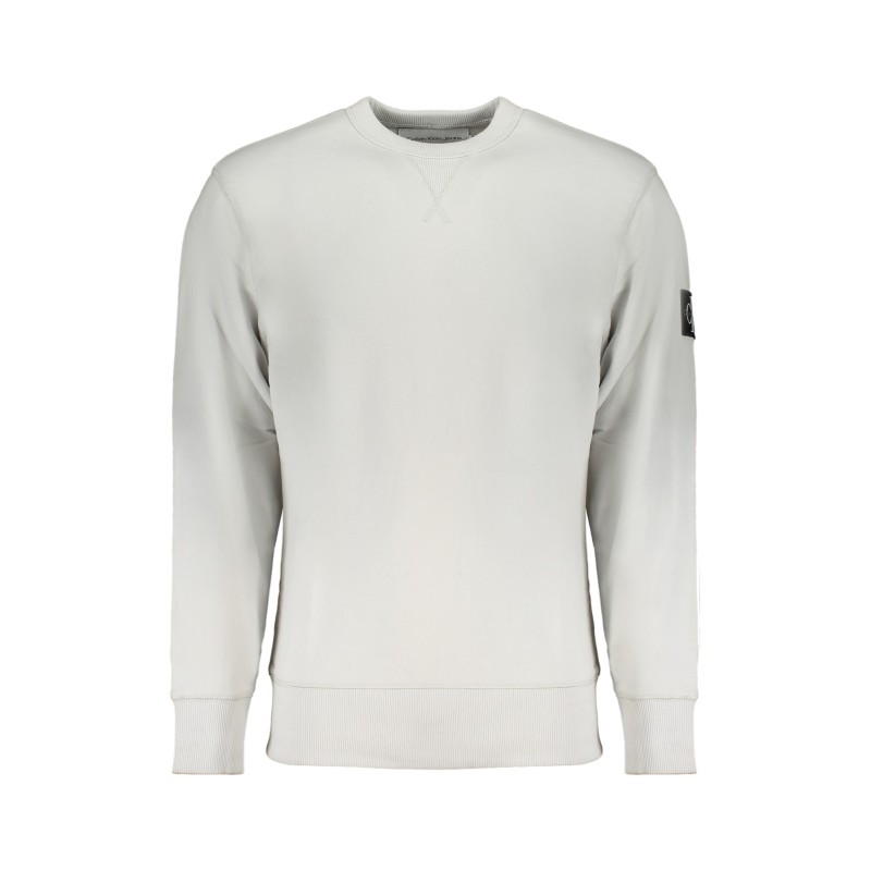CALVIN KLEIN FELPA SENZA ZIP UOMO GRIGIO CALVIN KLEIN FELPA SENZA ZIP UOMO GRIGIO