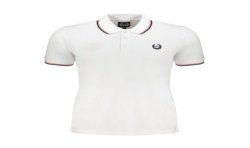 GIAN MARCO VENTURI POLO MANICHE CORTE UOMO BIANCO