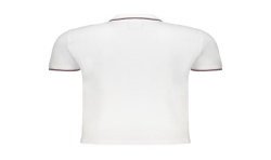 GIAN MARCO VENTURI POLO MANICHE CORTE UOMO BIANCO