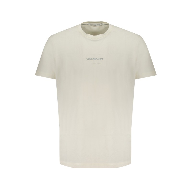 CALVIN KLEIN T-SHIRT MANICHE CORTE UOMO BIANCO CALVIN KLEIN T-SHIRT MANICHE CORTE UOMO BIANCO