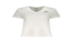 KAPPA T-SHIRT MANICHE CORTE DONNA BIANCO
