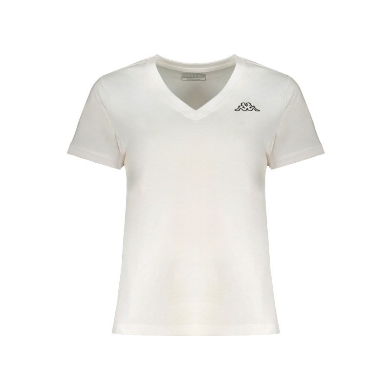KAPPA T-SHIRT MANICHE CORTE DONNA BIANCO KAPPA T-SHIRT MANICHE CORTE DONNA BIANCO