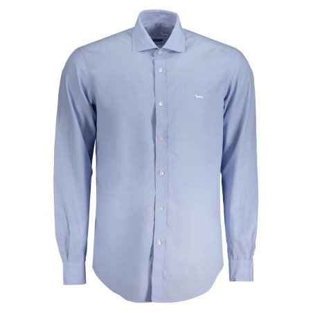 HARMONT & BLAINE CAMICIA MANICHE LUNGHE UOMO AZZURRO