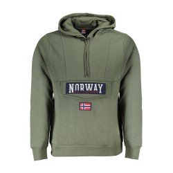 NORWAY 1963 FELPA SENZA ZIP UOMO VERDE