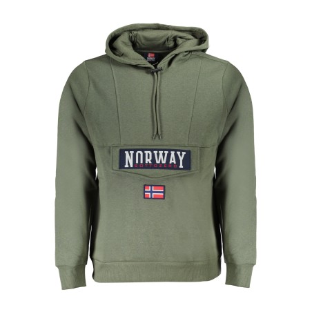 NORWAY 1963 FELPA SENZA ZIP UOMO VERDE