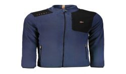 NORWAY 1963 FELPA CON ZIP UOMO BLU